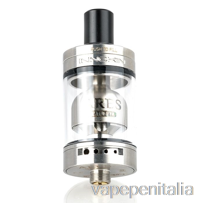Scatola Vape Mod Innokin Ares 24mm Mtl Rta - Phil Busardo E Dimitris Agrafiotis Silver